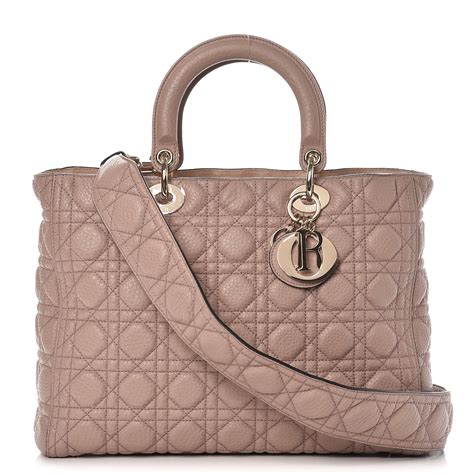 grained calfskin lady dior